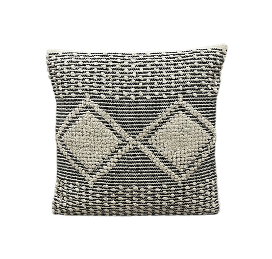 Boho Cotton Tufted Euro Size Cushion Covers - Adore India   