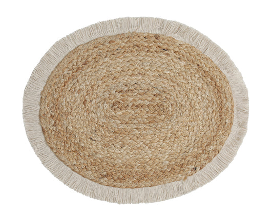 Camilla Durable Jute Table Mats Perfect for Kitchen & Dining Tables