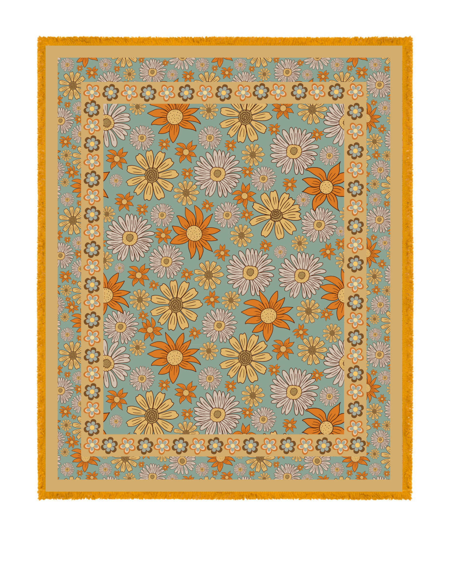 Sandy Shores Bohemian Picnic Rug Blanket Tapestry - Adore India   