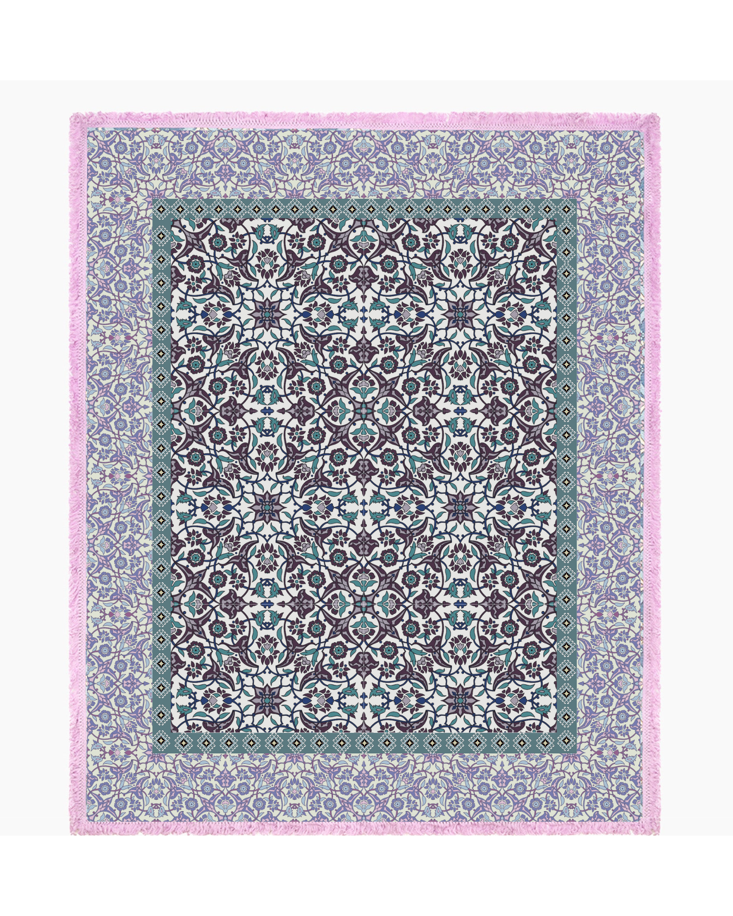 Heritage Garden Bohemian Picnic Rug Blanket Tapestry - Adore India   