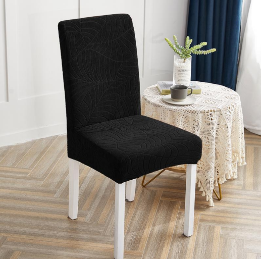Color Black 3 Stretchable Chair Protector Cover