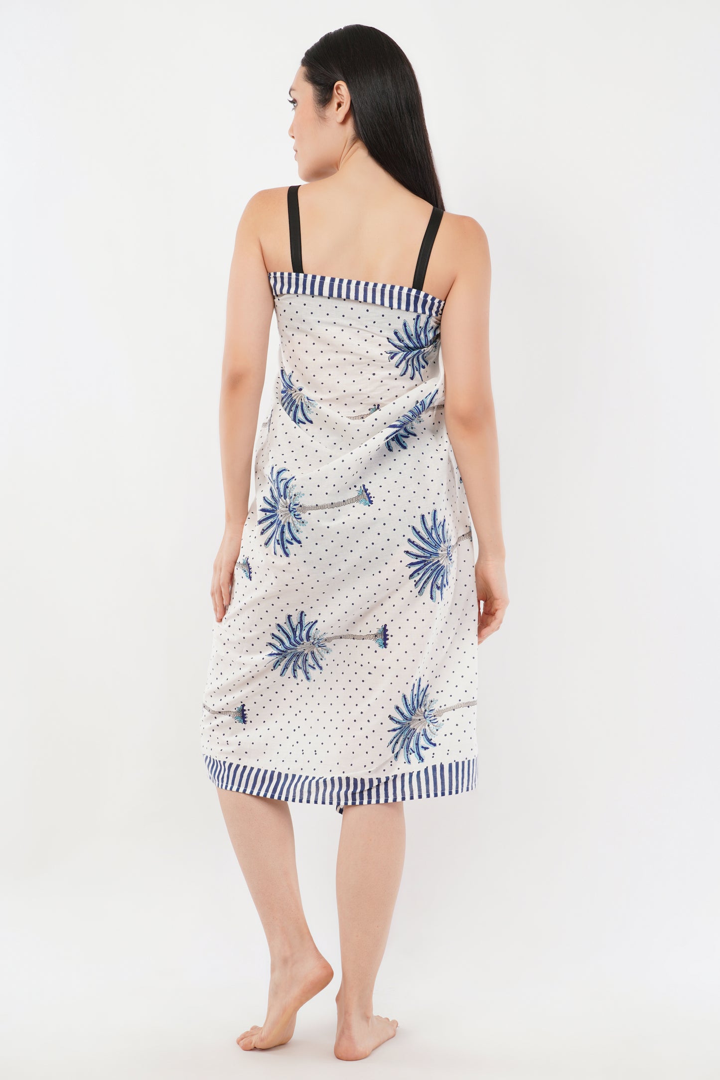 Cotton Palm Tree Printed Beach Sarongs Wrap