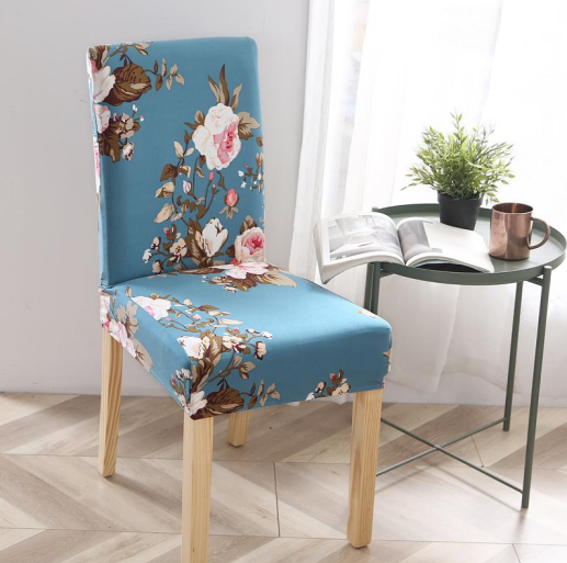 Color 3 Stretchable Chair Protector Cover