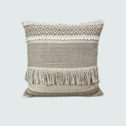 Boho Cotton Tufted Handmade Cushion Covers- 45cm