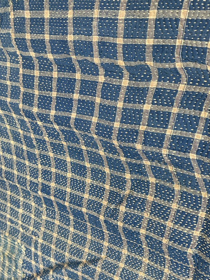 Indian Handmade Cotton Reversible Vintage Kantha Quilt Bedspread Throw- Anita - Adore India   