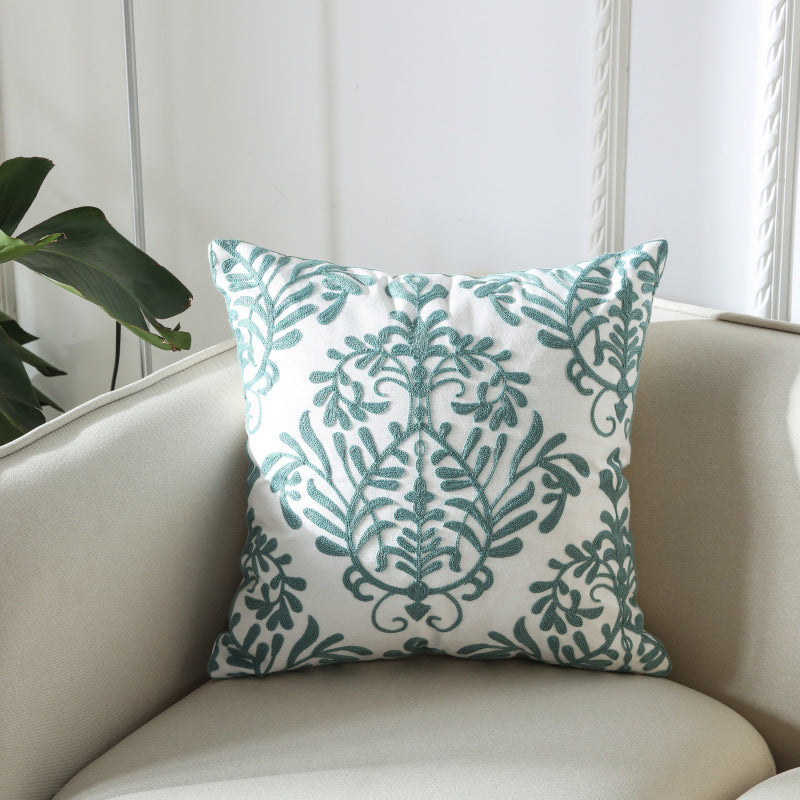 Geometric Bohemian Embroidery Couch Living Room Embroidered Cushion - Adore India   