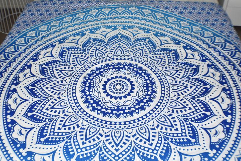 Star Blue Ombre Mandala Duvet Cover - Adore India   
