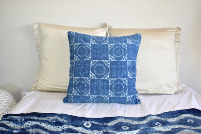 Block Print Heavy Cotton Dari Cushion Cover 65x65cm- IB65-7 - Adore India   