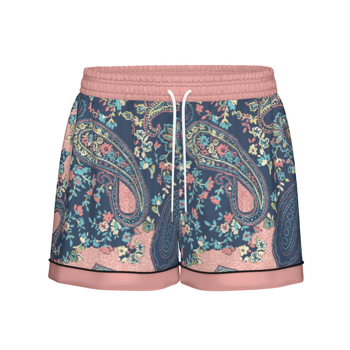 Bohemian Paisley Elegance Women's Silky Sleepwear Set - Adore India   