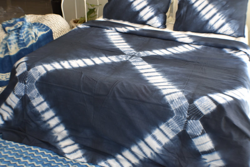 Hope Hand Tie and Dyed Doona Cover Set - Adore India   