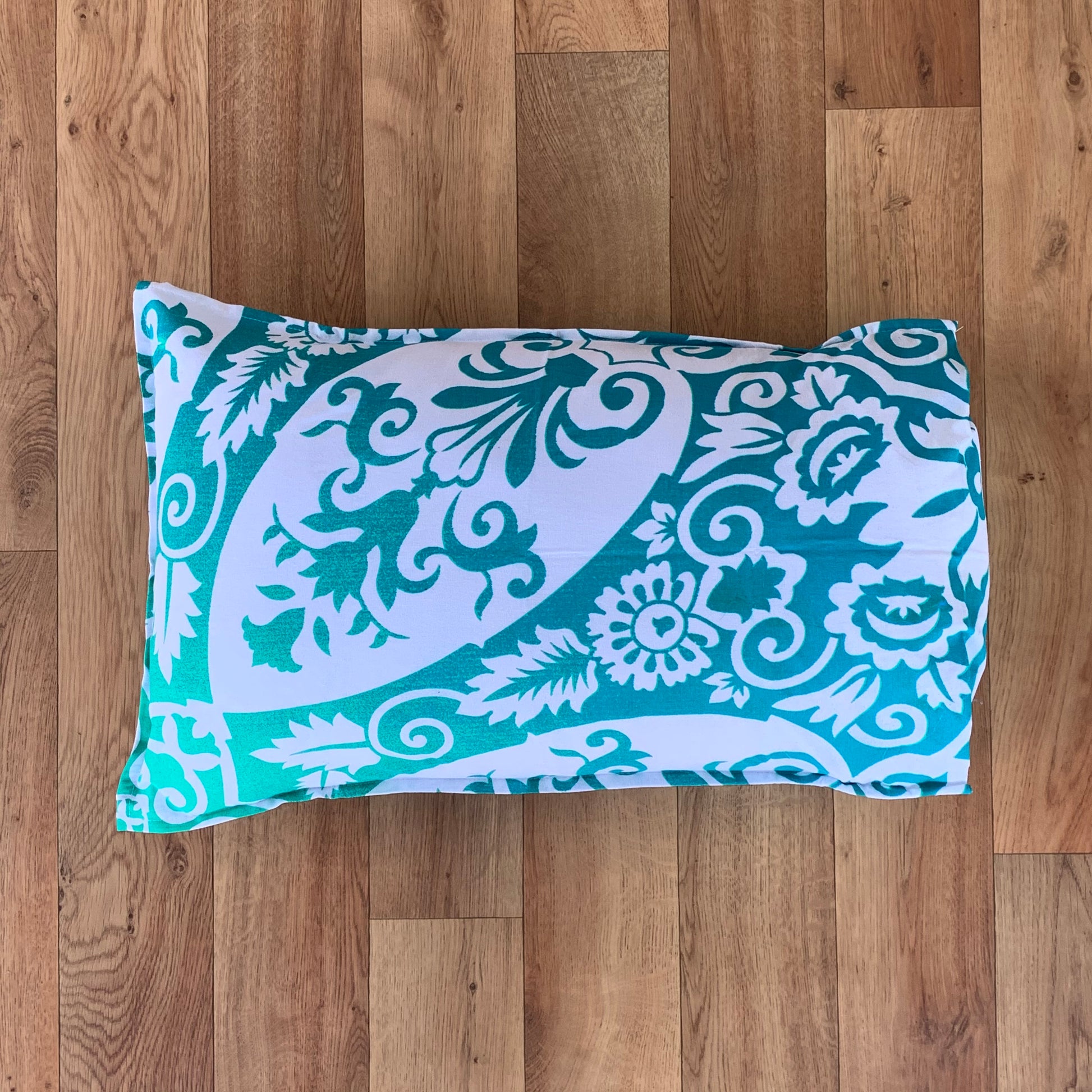 Brahma Turquoise Cotton Mandala Pillow Set 2Pcs - Adore India   