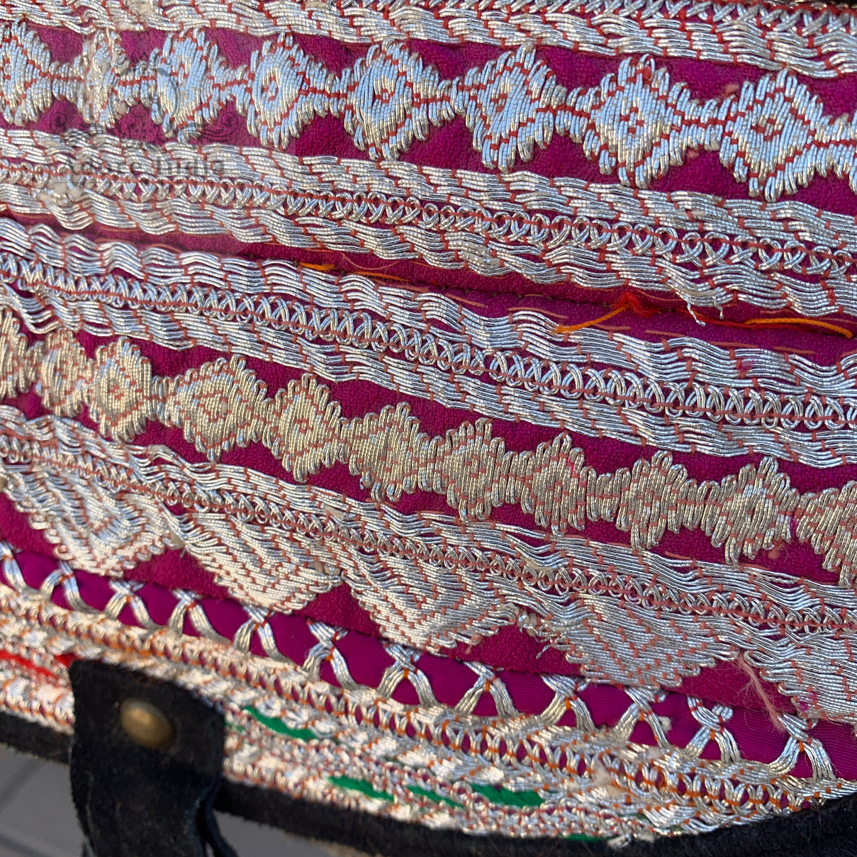 Indian Handmade Bohemian Vintage Tribal Banjara Hippy Shoulder Cross Body Bag-7 - Adore India   