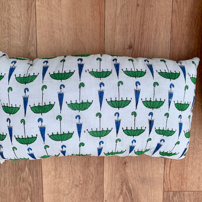 Umbrella Print Cotton Reversible Baby Kantha Quilted Cot Crib Set - Adore India   