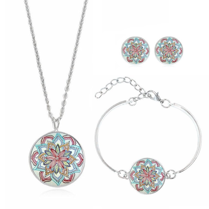 Wholesale Lot High Quality Bohemian Necklace Bracelet Set- 3 Pcs - Adore India   