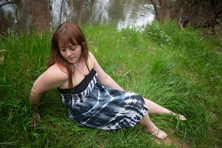 Tie and Dye Bohemian Dress Bulk Lot - Adore India   