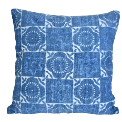 Block Print Heavy Cotton Dari Cushion Cover 65x65cm- IB65-7 - Adore India   