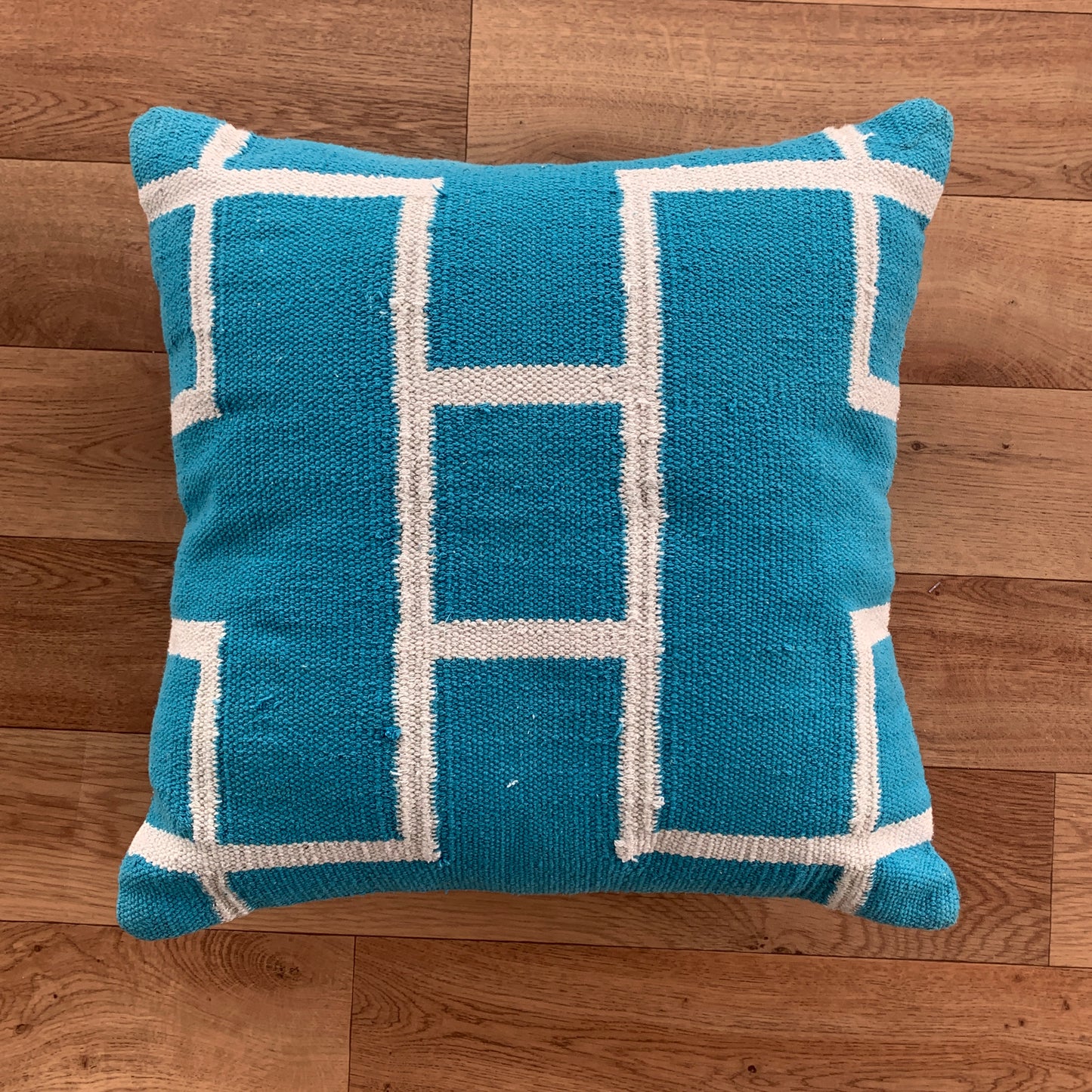 Indian Handmade Vintage Kantha Cotton Cushion Cover 50cm -121 - Adore India   