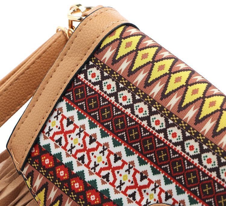 Charming Beautiful Bohemian Vintage Brown Carry Bag - Adore India   