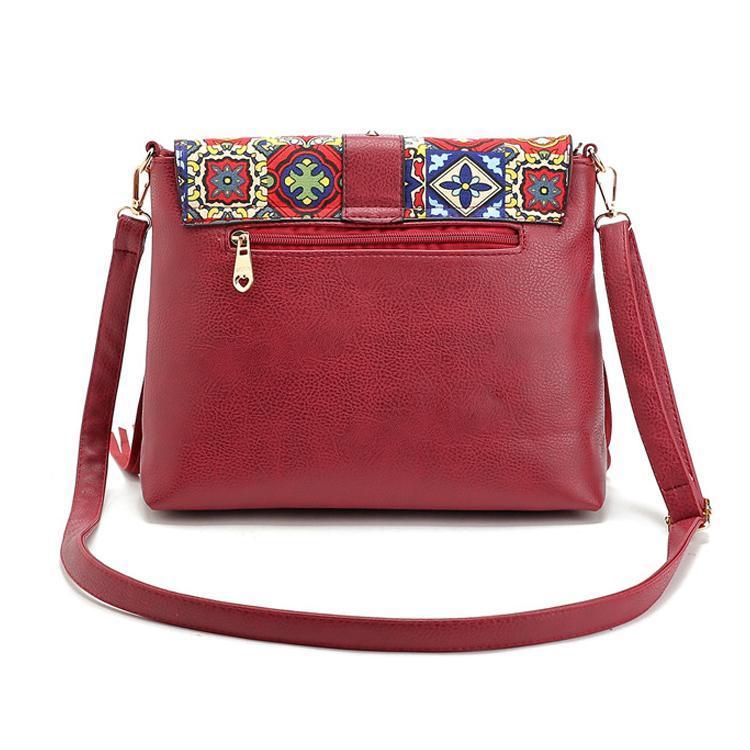 Charming Beautiful Bohemian Vintage Red Carry Bag - Adore India   
